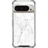 White Marble Pixel 9 Pro XL Clear Case